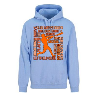 Types Of Baseball Players Sports Lover Coach Graphic Cute Gift Unisex Surf Hoodie