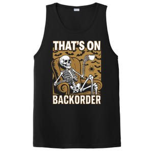 ThatS On Backorder Pharmacy Tech Skeleton ThatS Backorder PosiCharge Competitor Tank