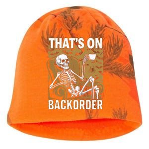 ThatS On Backorder Pharmacy Tech Skeleton ThatS Backorder Kati - Camo Knit Beanie