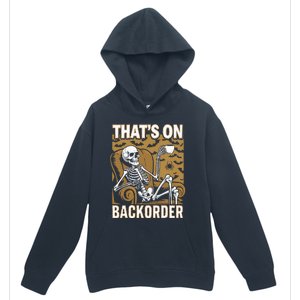 ThatS On Backorder Pharmacy Tech Skeleton ThatS Backorder Urban Pullover Hoodie