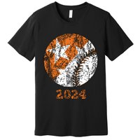 Tennessee Omaha Bound Knoxville Baseball Fan 2024 Champion Premium T-Shirt