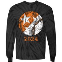 Tennessee Omaha Bound Knoxville Baseball Fan 2024 Champion Tie-Dye Long Sleeve Shirt