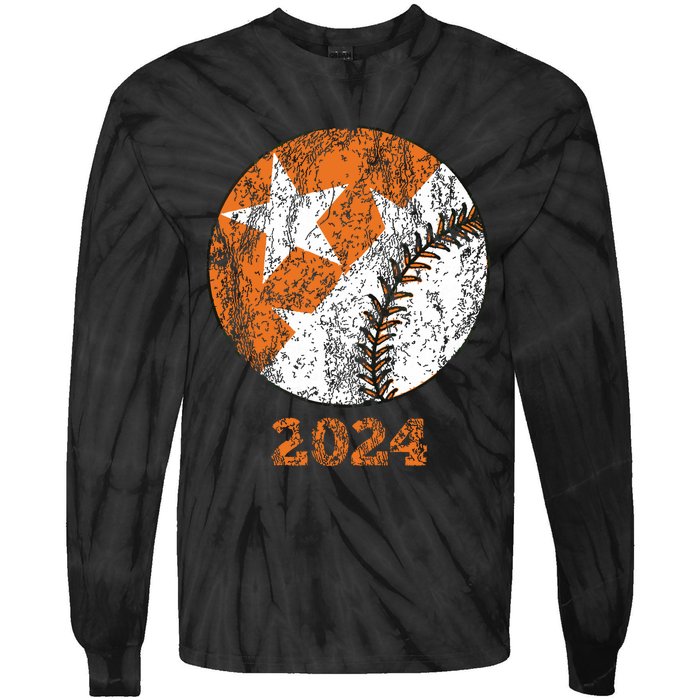 Tennessee Omaha Bound Knoxville Baseball Fan 2024 Champion Tie-Dye Long Sleeve Shirt