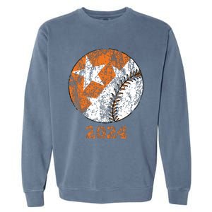 Tennessee Omaha Bound Knoxville Baseball Fan 2024 Champion Garment-Dyed Sweatshirt