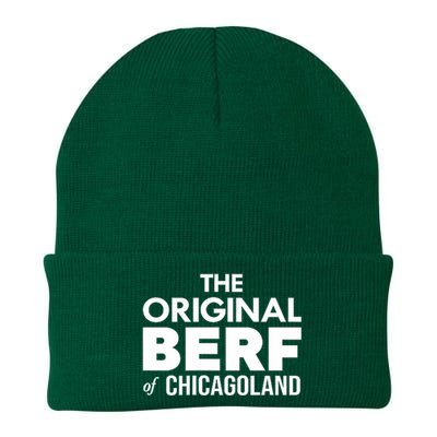 The Original Berf Of Chicagoland Funny Printing Mistake Knit Cap Winter Beanie