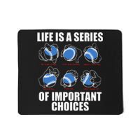 Types Of Baseball Pitches Life Choices Pitcher Player Gift Mousepad