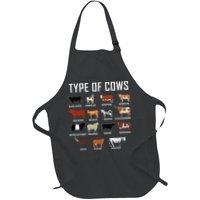 Types Of Cows Farmer Tee Costume Cow Apron