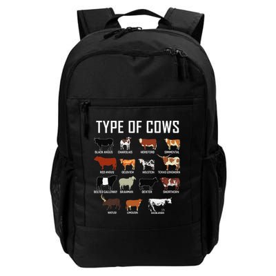 Types Of Cows Farmer Tee Costume Cow Backpack