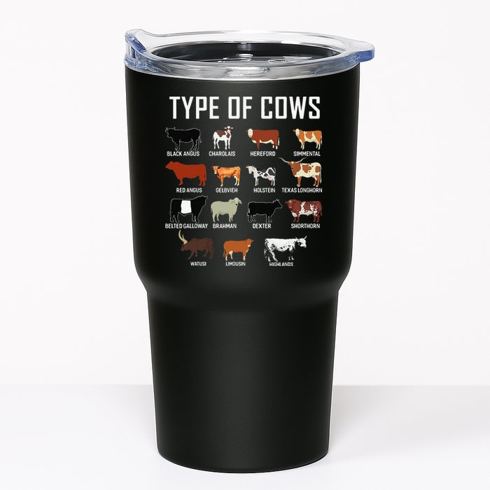 Types Of Cows Farmer Tee Costume Cow Tumbler