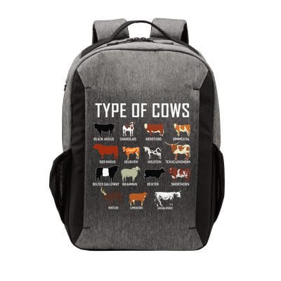 Types Of Cows Farmer Tee Costume Cow Vector Backpack