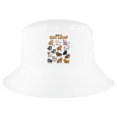 Types Of Cat Loaf Cute Kitten Kawaii Cats Cool Comfort Performance Bucket Hat
