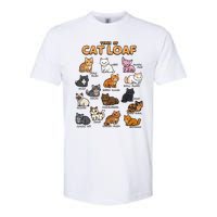 Types Of Cat Loaf Cute Kitten Kawaii Cats Softstyle CVC T-Shirt