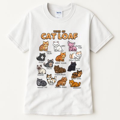 Types Of Cat Loaf Cute Kitten Kawaii Cats Tall T-Shirt