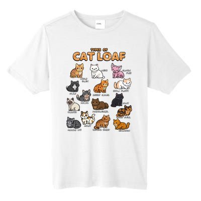 Types Of Cat Loaf Cute Kitten Kawaii Cats Tall Fusion ChromaSoft Performance T-Shirt