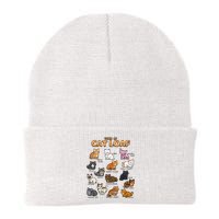 Types Of Cat Loaf Cute Kitten Kawaii Cats Knit Cap Winter Beanie