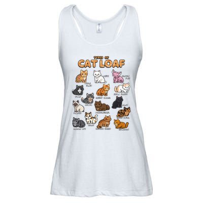 Types Of Cat Loaf Cute Kitten Kawaii Cats Ladies Essential Flowy Tank