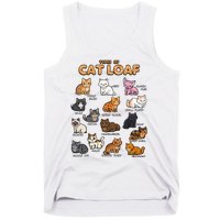 Types Of Cat Loaf Cute Kitten Kawaii Cats Tank Top