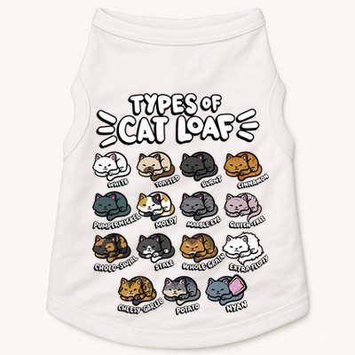 Types Of Cat Loaf Kitten Bread Lover Foodie Cute Pet Cat Doggie Tank