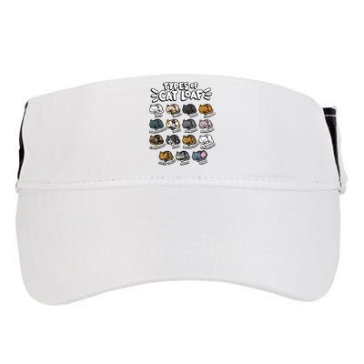 Types Of Cat Loaf Kitten Bread Lover Foodie Cute Pet Cat Adult Drive Performance Visor