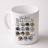 Types Of Cat Loaf Kitten Bread Lover Foodie Cute Pet Cat Mug