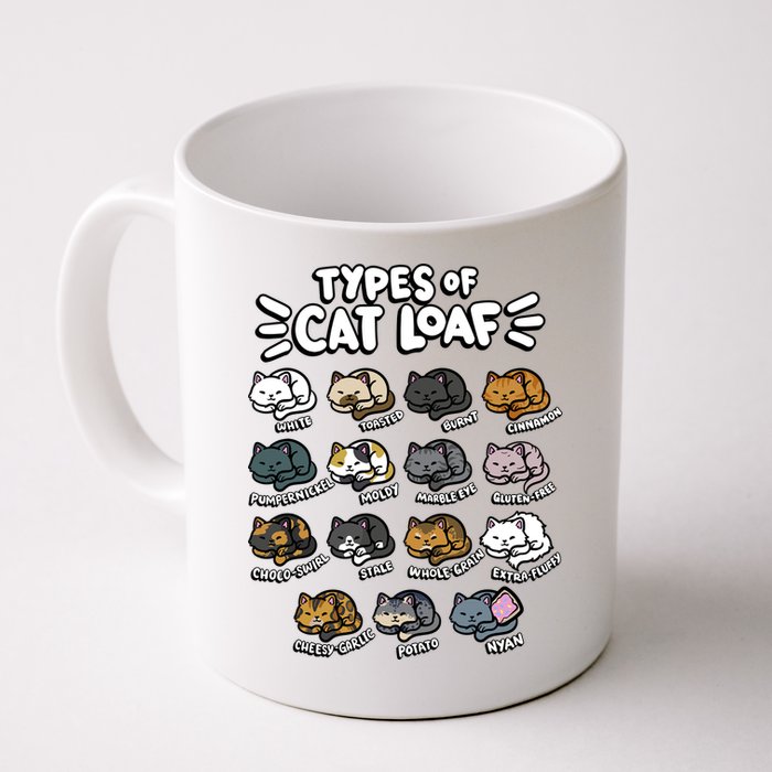 Types Of Cat Loaf Kitten Bread Lover Foodie Cute Pet Cat Mug