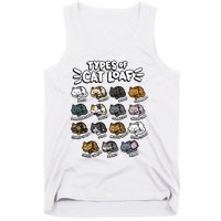 Types Of Cat Loaf Kitten Bread Lover Foodie Cute Pet Cat Tank Top