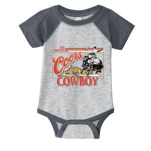 The Original Cowboy Heather Western Desert Cactus Infant Baby Jersey Bodysuit