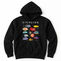 Types Of Cichlid Fish Species Cichlids Aquarium Hoodie
