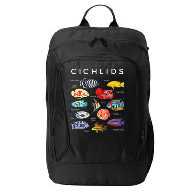 Types Of Cichlid Fish Species Cichlids Aquarium City Backpack