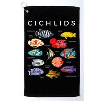 Types Of Cichlid Fish Species Cichlids Aquarium Golf Towel