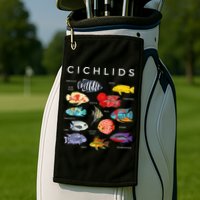 Types Of Cichlid Fish Species Cichlids Aquarium Golf Towel