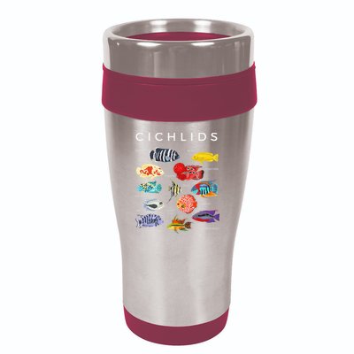 Types Of Cichlid Fish Species Cichlids Aquarium 16oz Travel Tumbler