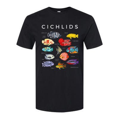 Types Of Cichlid Fish Species Cichlids Aquarium Softstyle CVC T-Shirt