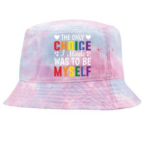 The Only Choice I Made LGBT T Tie-Dyed Bucket Hat