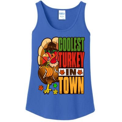 Thanksgiving Outfit Coolest Turkey In Town Gift Ladies Essential Tank