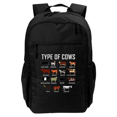 Types Of Cows Farmer Costume Cow Backpack