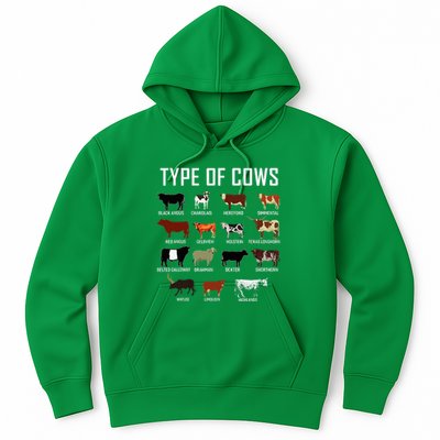 Types Of Cows Farmer Costume Cow Hoodie