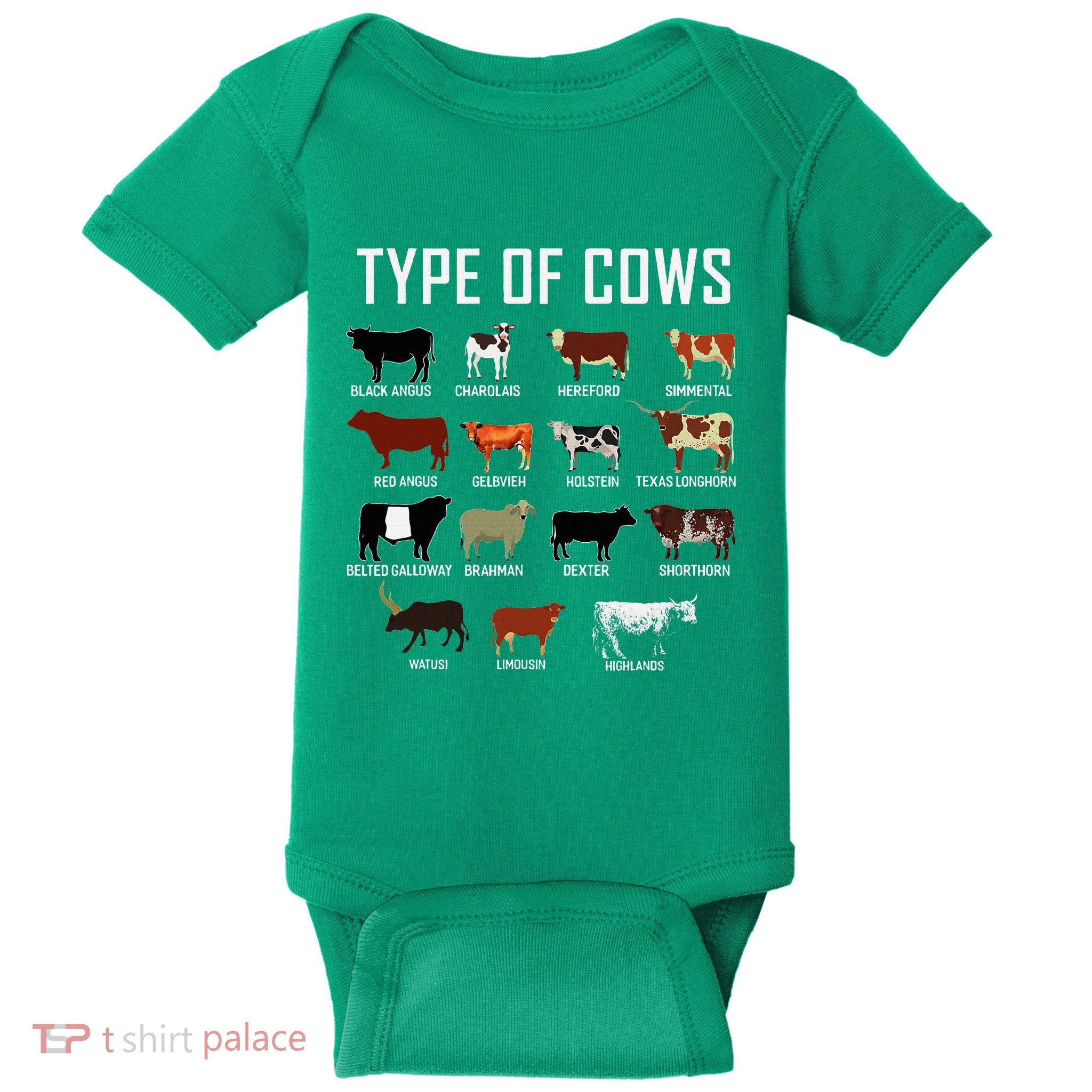 Types Of Cows Farmer Costume Cow Baby Bodysuit