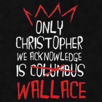 The Only Christopher We Acknowledge Is Wallace Ladies PosiCharge Tri-Blend Wicking Tank