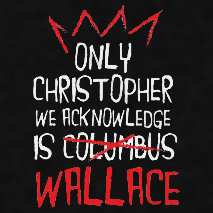 The Only Christopher We Acknowledge Is Wallace Ladies PosiCharge Tri-Blend Wicking Tank