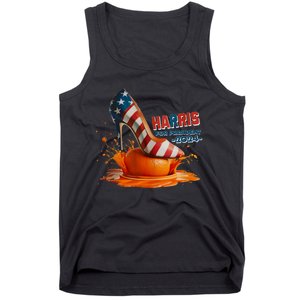 The Orange Crush Harris For President 2024 Patriotic Design Tank Top