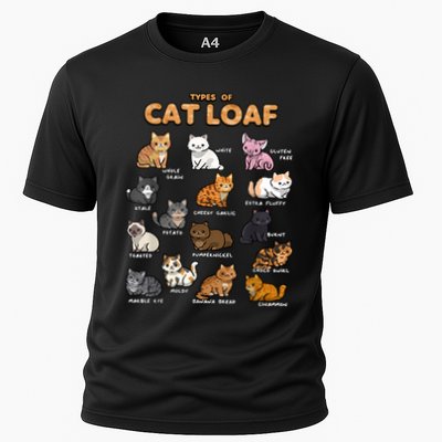 Types Of Cat Loaf Cute Kitten Funny Cat Meme Cat Lover Performance Shirt