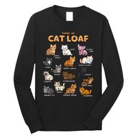 Types Of Cat Loaf Cute Kitten Funny Cat Meme Cat Lover Long Sleeve Shirt