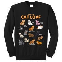 Types Of Cat Loaf Cute Kitten Funny Cat Meme Cat Lover Sweatshirt