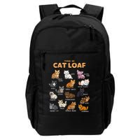 Types Of Cat Loaf Cute Kitten Funny Cat Meme Cat Lover Backpack