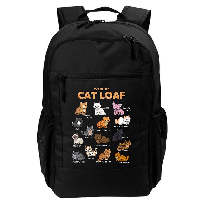 Types Of Cat Loaf Cute Kitten Funny Cat Meme Cat Lover Backpack