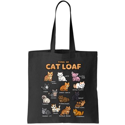Types Of Cat Loaf Cute Kitten Funny Cat Meme Cat Lover Bag