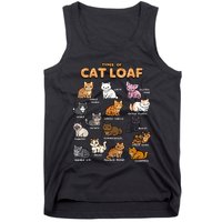 Types Of Cat Loaf Cute Kitten Funny Cat Meme Cat Lover Tank Top