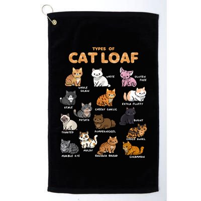 Types Of Cat Loaf Cute Kitten Funny Cat Meme Cat Lover Golf Towel
