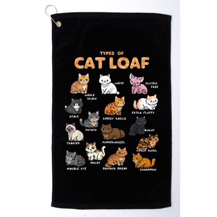 Types Of Cat Loaf Cute Kitten Funny Cat Meme Cat Lover Golf Towel